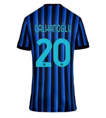 Inter Milan Hakan Calhanoglu #20 Primera Equipación Mujer 2025-26 Manga Corta